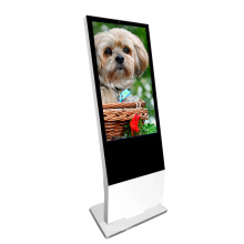 Touch screen kiosk 43inch floor standing USB network digital signage media player digital signage advertising